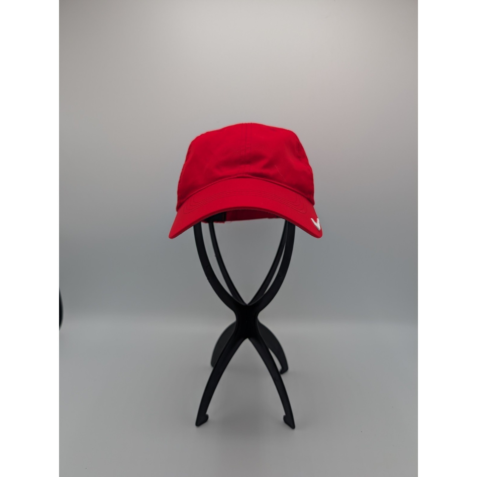 Nike Golf Hat Cap Strapback One Size Red Adjustable Swoosh